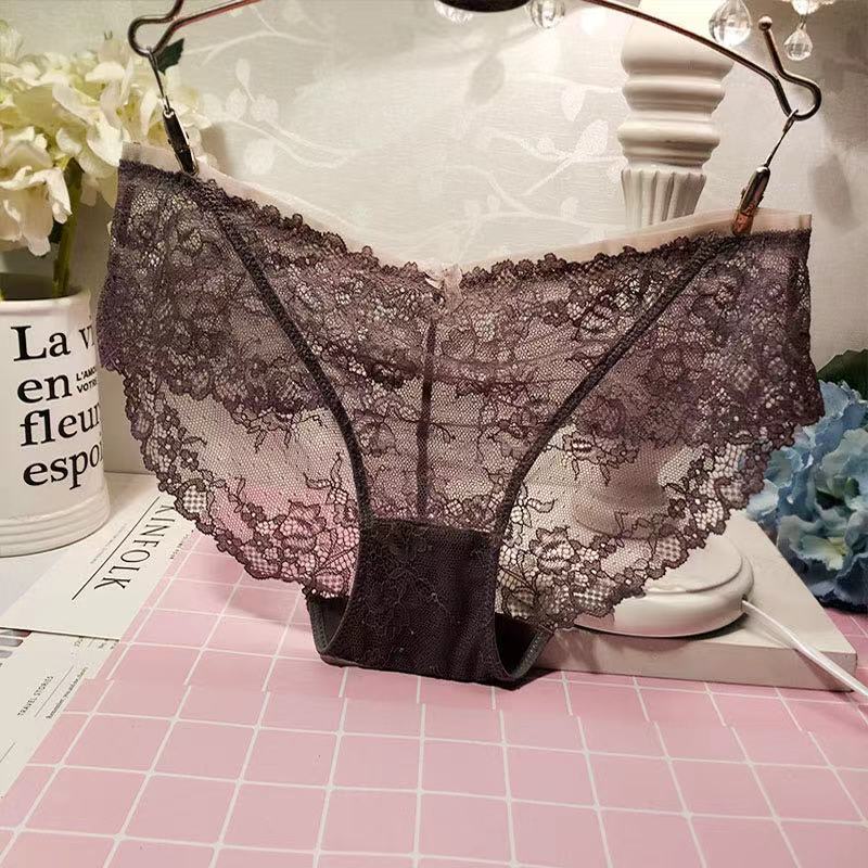Seamless Underwear Women's Cotton Antibacterial Graphene Summer Middle Waist Little Girls Cotton Thin Day Triangle Shorts Head 1163