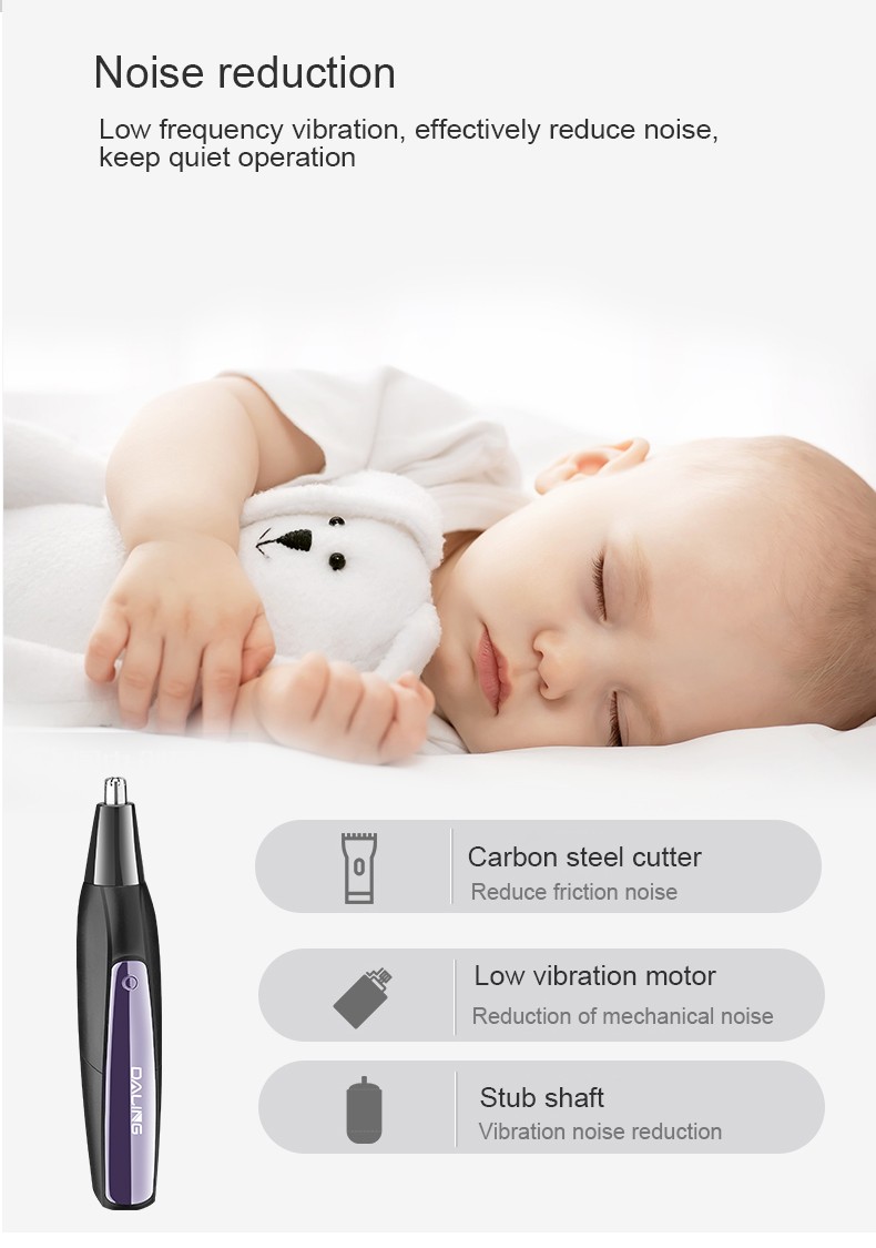 DALING Electric Nose Hair Trimmer DALING-7020, multi-functional nose hair trimmer, Eyebrow Trimmer, Cross-border detail image 9