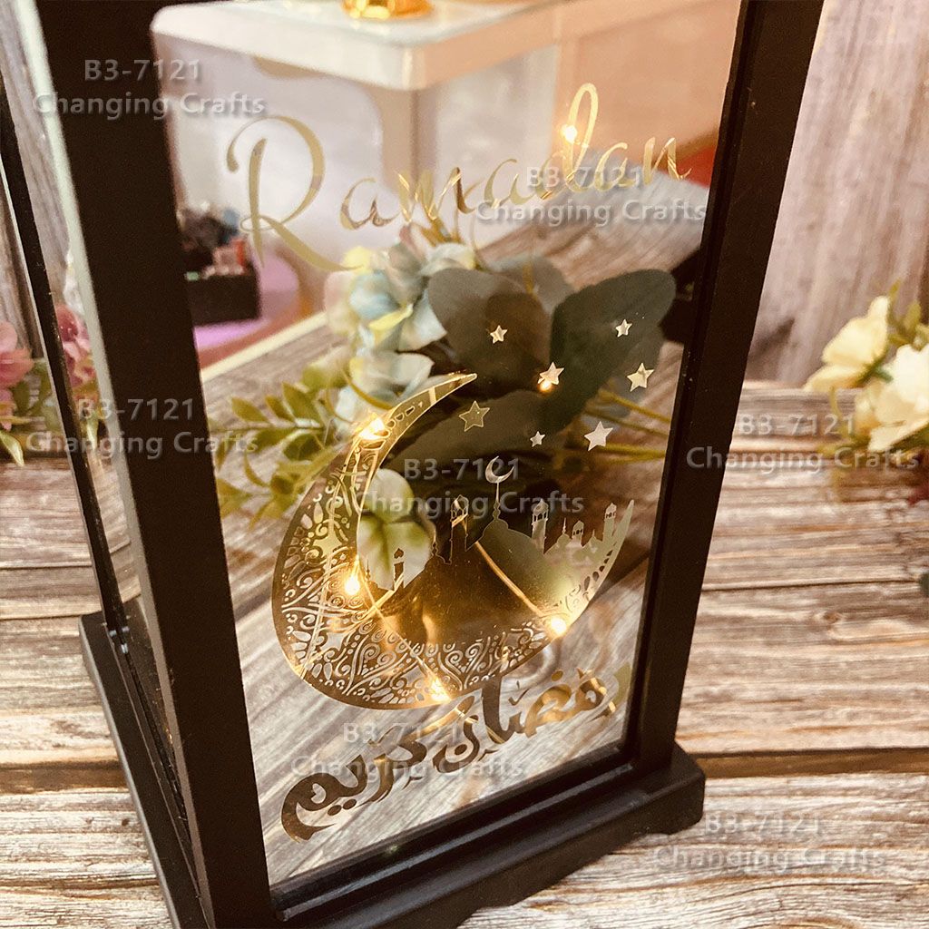 Ramadan Christmas lantern, antique kerosene flame, plastic creative decoration, electronic candle, street stall goods, imported cross-border batch, trembling sound, bestseller, wedding guide, LED horse lantern, soft decoration props, fireplace 195 Specification image