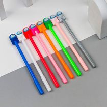 New creative alien figure neuter pen lettering custom student stationery Office exam signature Pen black