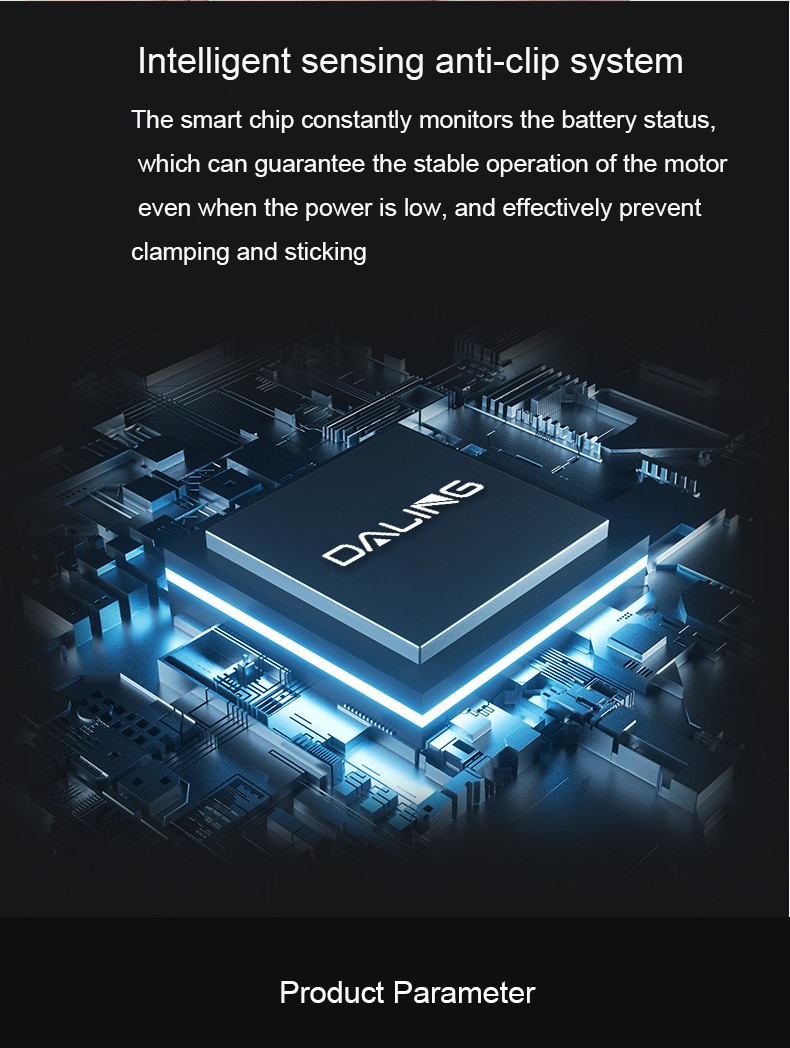 DALING-9036 Electric shaver, Men's rotary razor, two-head washable wholesale detail image 10