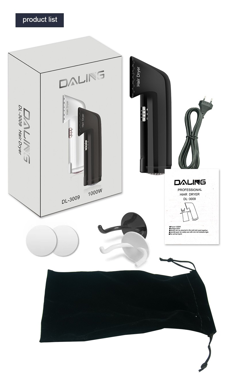 DALING-3009 hair dryer, high-power hair dryer, household cold and hot air hair dryer, wholesale cross-border pic 15