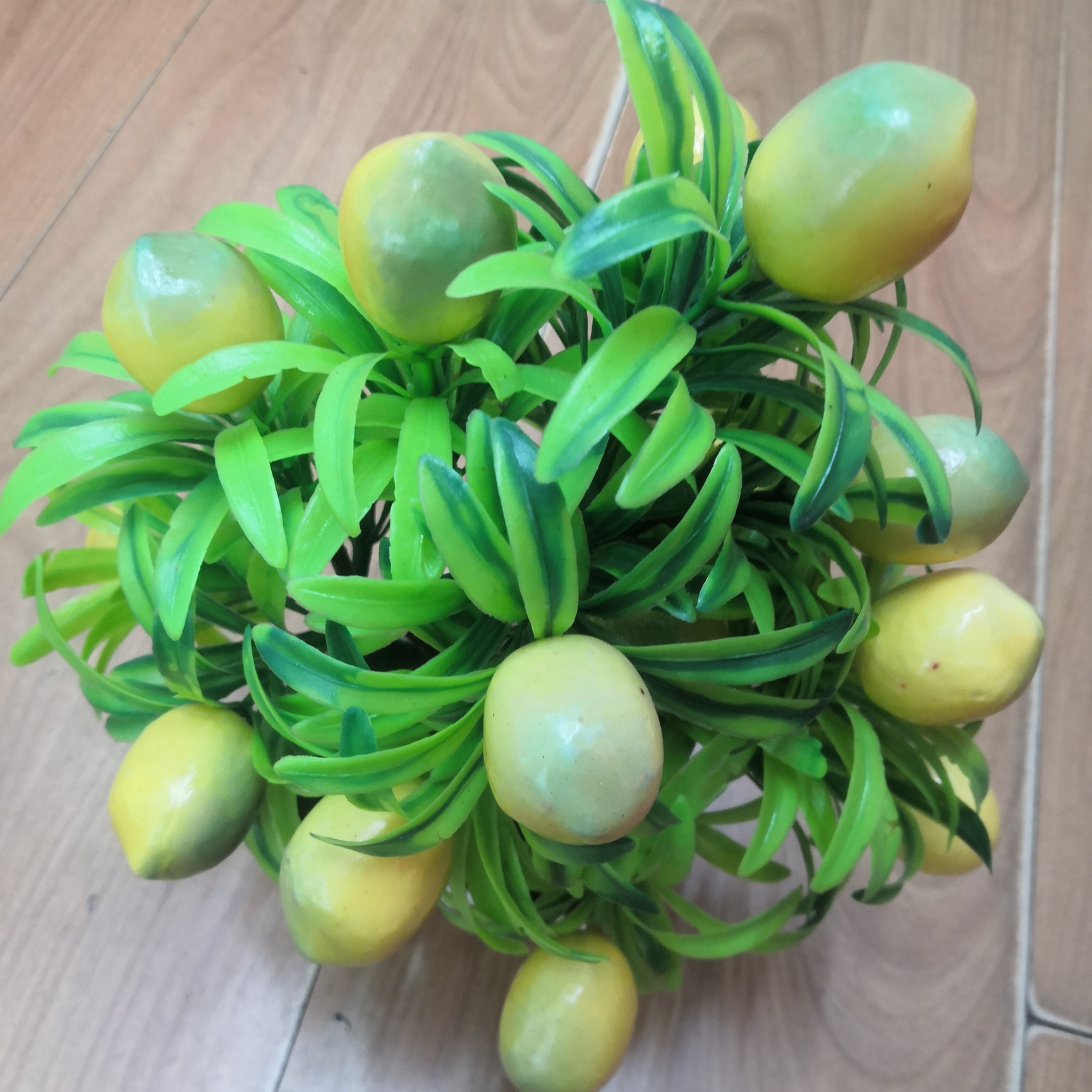 01—144塑料花盆景柠檬