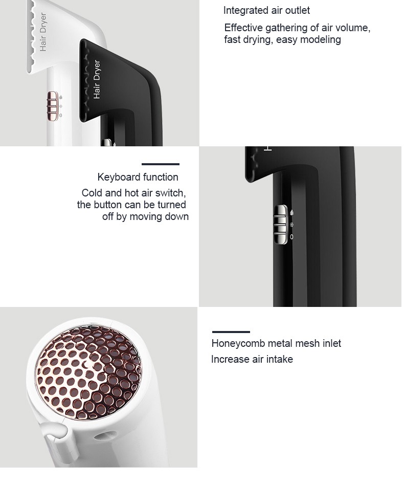 DALING-3009 hair dryer, high-power hair dryer, household cold and hot air hair dryer, wholesale cross-border pic 11