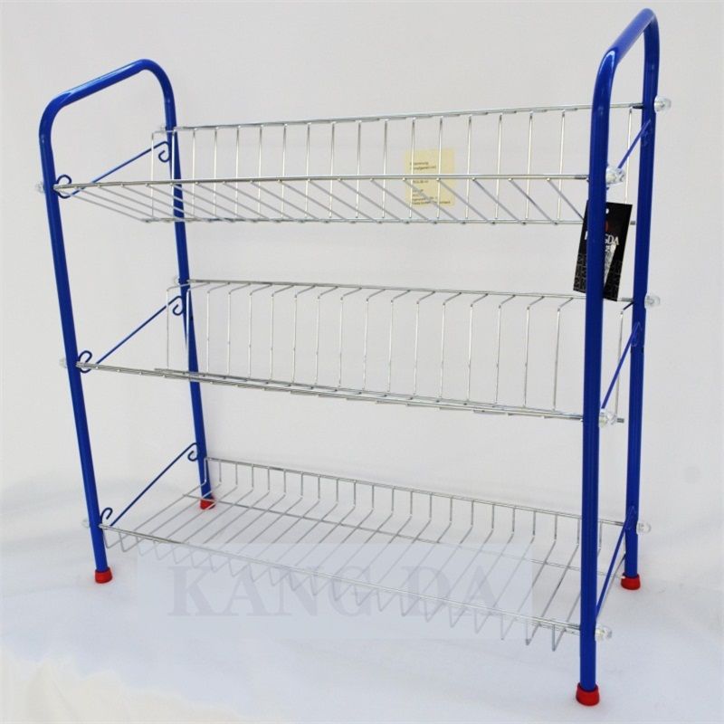 High and low door shape three layer bowl holder fixed net spray thumbnail