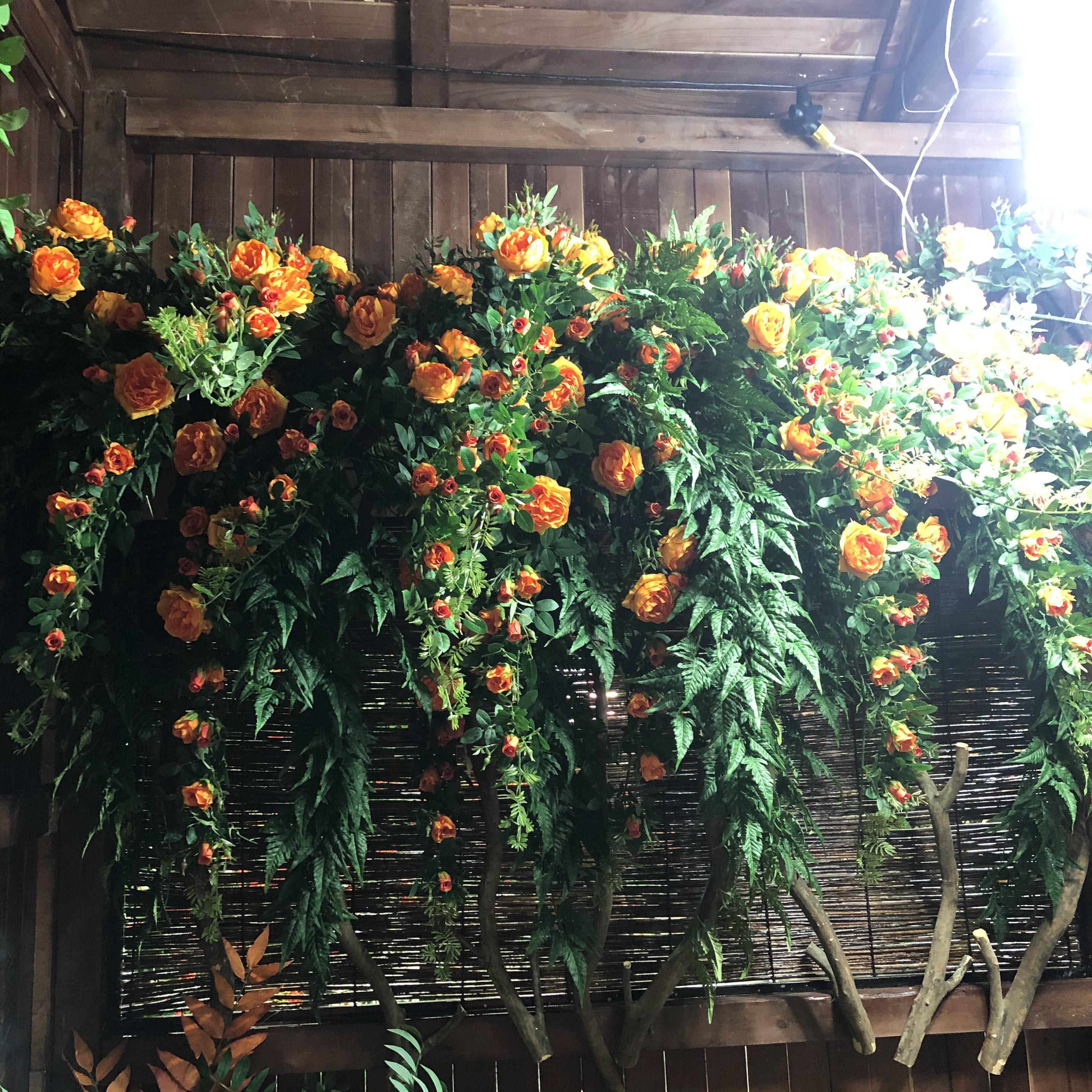 Wedding artificial flowers, large crape myrtle decoration, garden landscaping, artificial flowers, silk flowers, engineering decoration, crape myrtle flower manufacturer wholesale pic 5