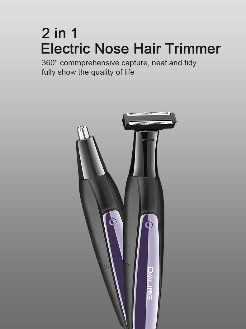 DALING Electric Nose Hair Trimmer DALING-7020, multi-functional nose hair trimmer, Eyebrow Trimmer, Cross-border detail image 1