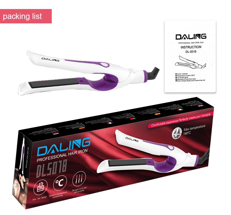 DALING-5018 Ladies' Hair Curler, Plug-in Ladies' hair curler, Hair Salon, bangs Wholesale Cross-border detail image 11