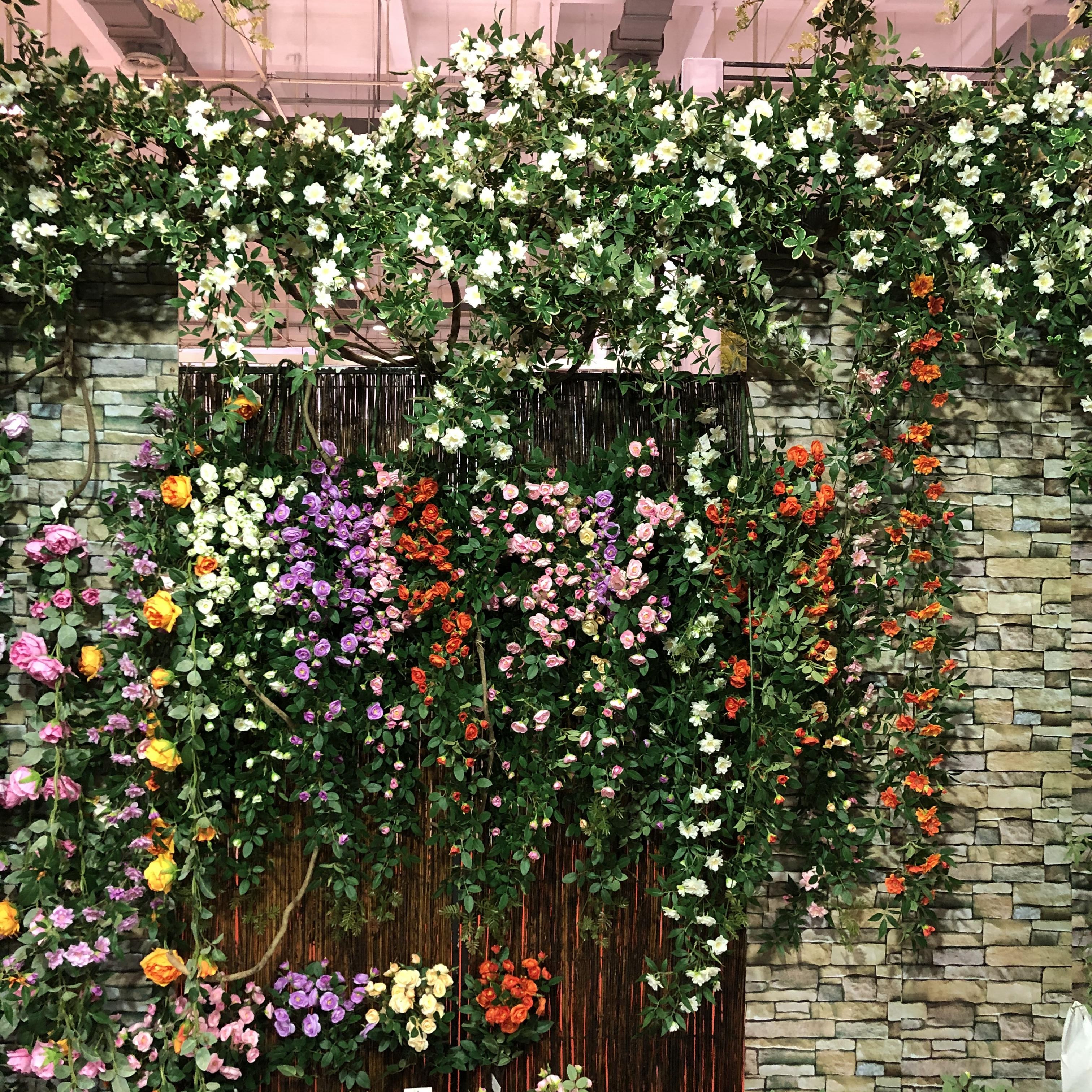 Wedding artificial flowers, large crape myrtle decoration, garden landscaping, artificial flowers, silk flowers, engineering decoration, crape myrtle flower manufacturer wholesale pic 7