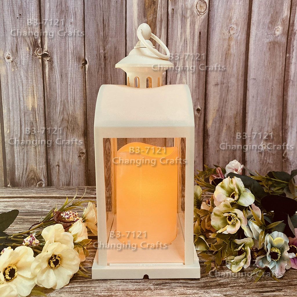 Ramadan plastic antique kerosene flame wind lamp Christmas creative decoration craft electronic candle stall goods import cross border approval Trembling sonic boom wedding road LED horse light soft decoration prop fireplace 177 Application Scenario
