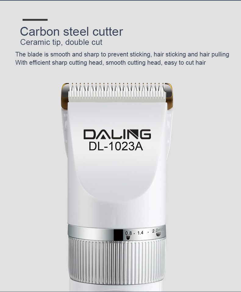 达玲DALING-1023家用电动理发器充电式电推剪理发电推子修剪器批发详情图4