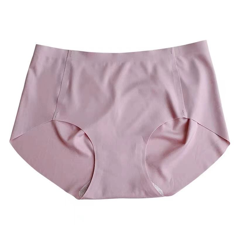 Seamless Underwear Female Cotton Antibacterial Graphene Summer Middle Waist Little Girls Cotton Thin Japanese Triangle Shorts Head 1115