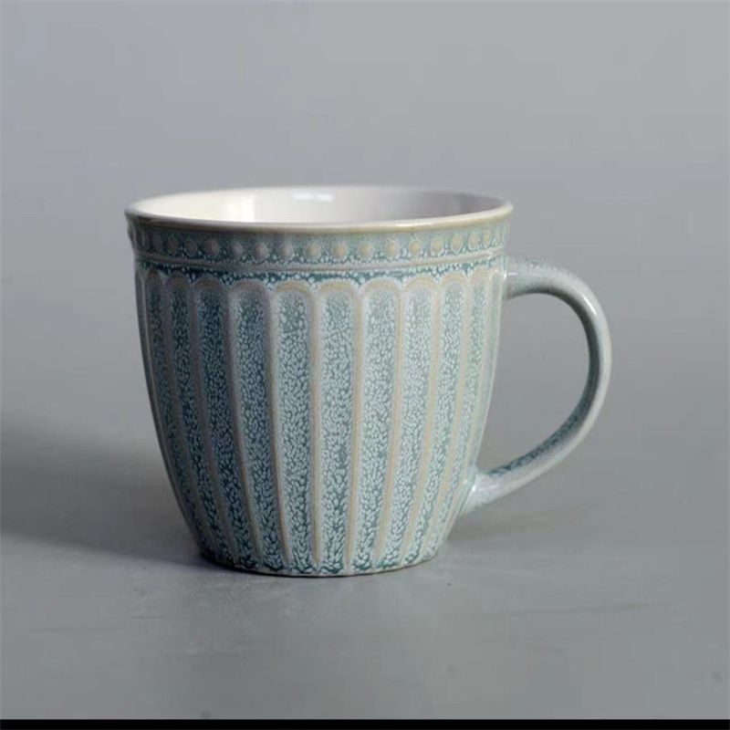 陶瓷杯子陶瓷创意马克杯大容量办公室咖啡杯家用早餐杯喝水杯男女通用5图