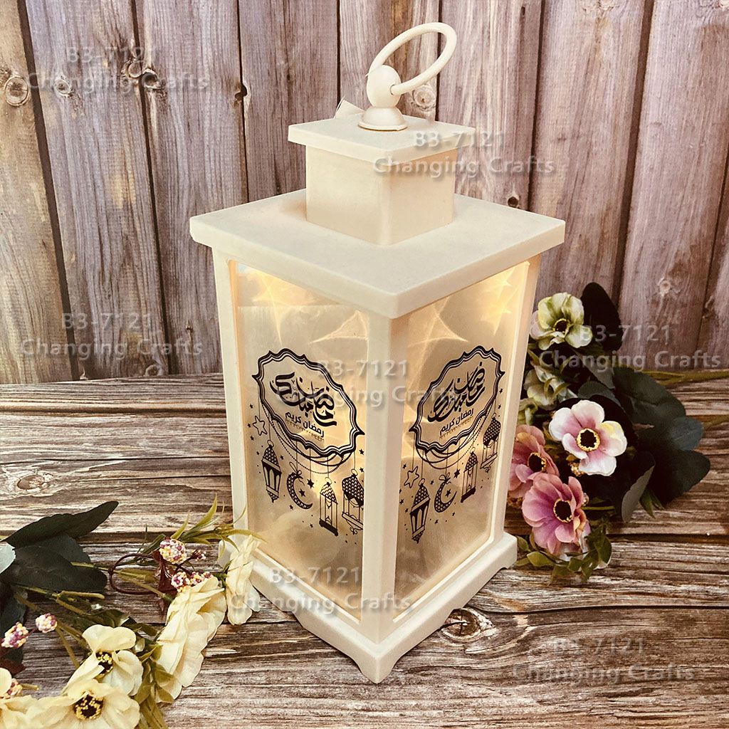 Ramadan ten thousand Christmas wind lantern antique kerosene flame plastic creative decoration process electronic candle stand imported cross-border wholesale stall, tik Sound explosion wedding road LED horse light soft decoration prop fireplace RK006 thumbnail
