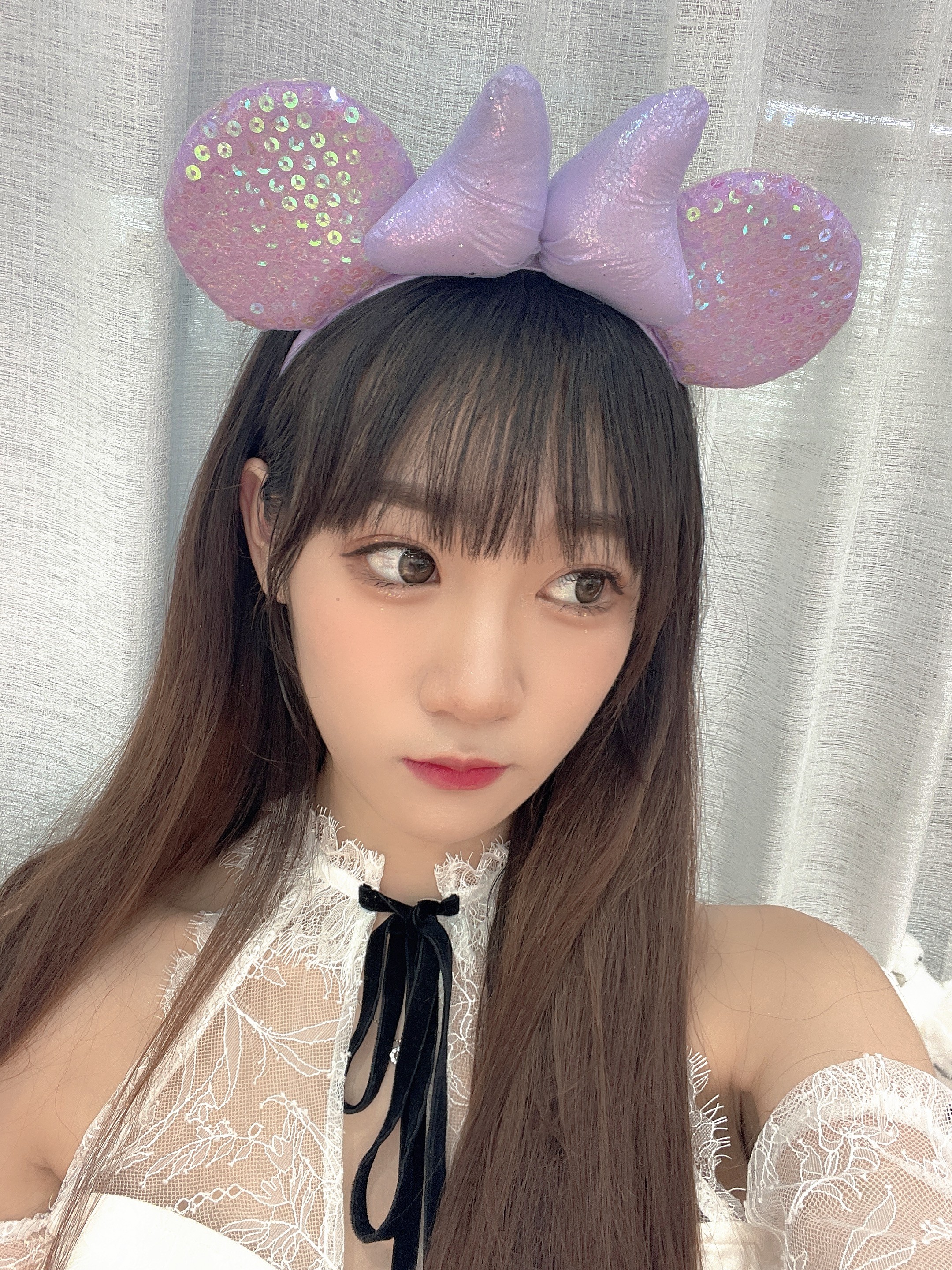 A versatile Chinese-style accessory for Hanfu that doesn't tangle hair - the Super cute series of three-dimensional knot round ear hair bands detail image 4