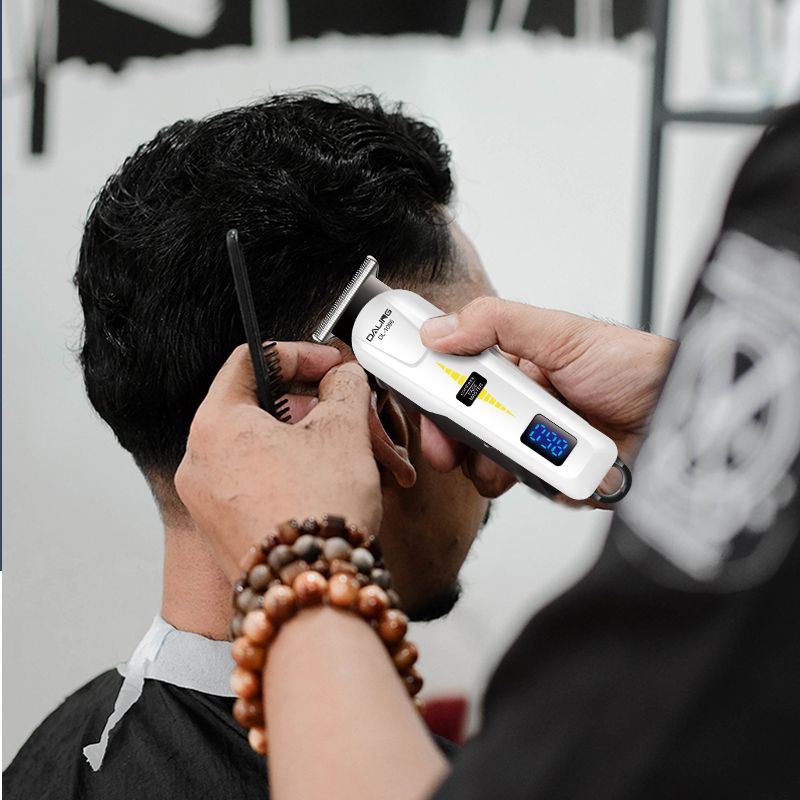 Darling DALING-1096 tallas cortador de pelo cortador de pelo eléctrico cortador de pelo corte de borde blanco LED pantalla digital herramienta de corte de pelo cortador de pelo afeitado artefacto de cabeza para adultos y niños empujador eléctrico comercio exterior al por mayor Application Scenario