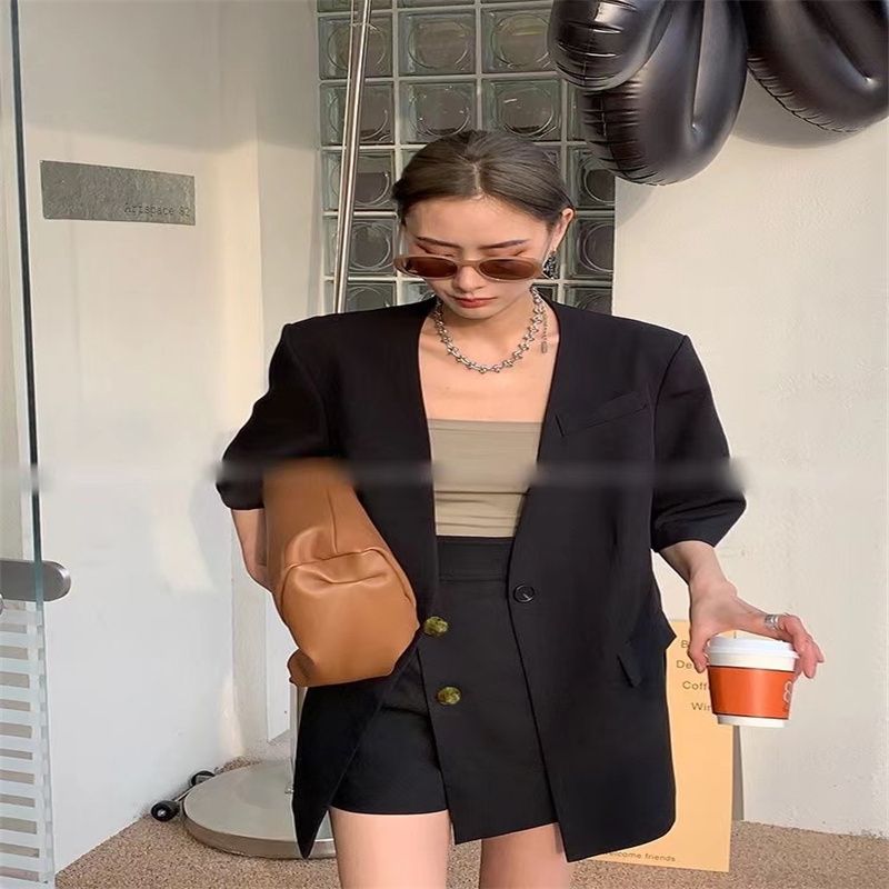 New Fashion Trend Design On The Dress Women Early Autumn 2021 New Lazy All-Matching Class Thin Women's 95