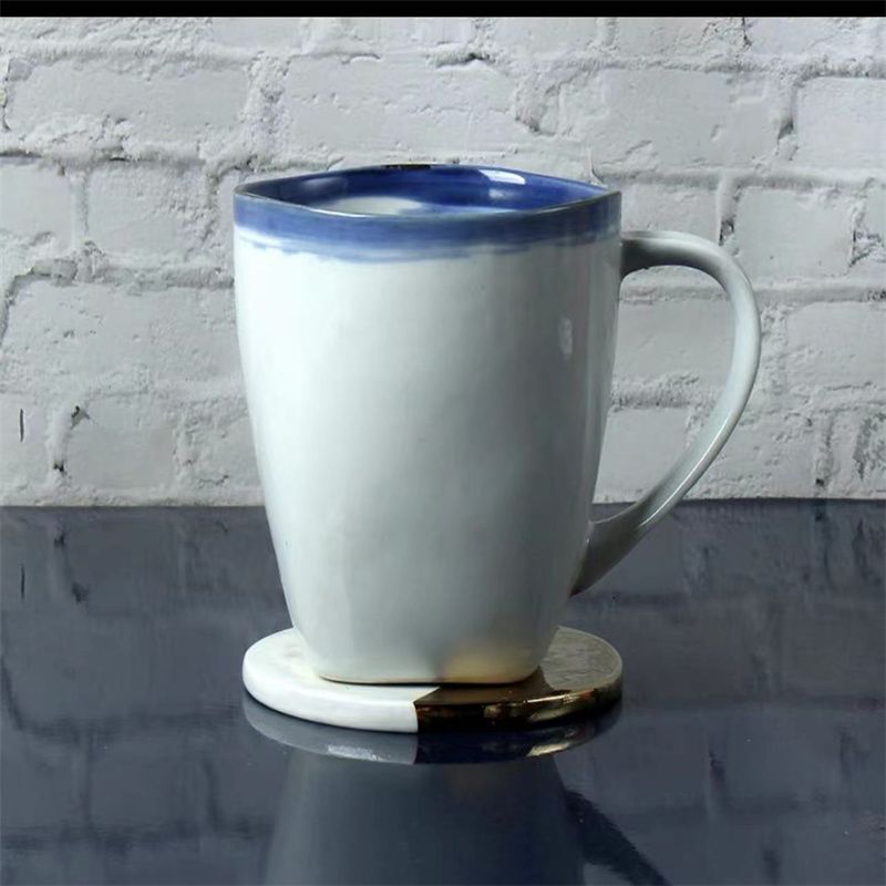陶瓷早餐杯子马克杯牛奶办公室家用喝水杯咖啡杯潮流男女茶杯18