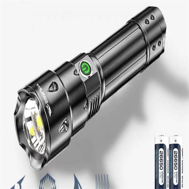 强光手电筒超亮可充电户外大功率远射专用多功能耐用灯照明6