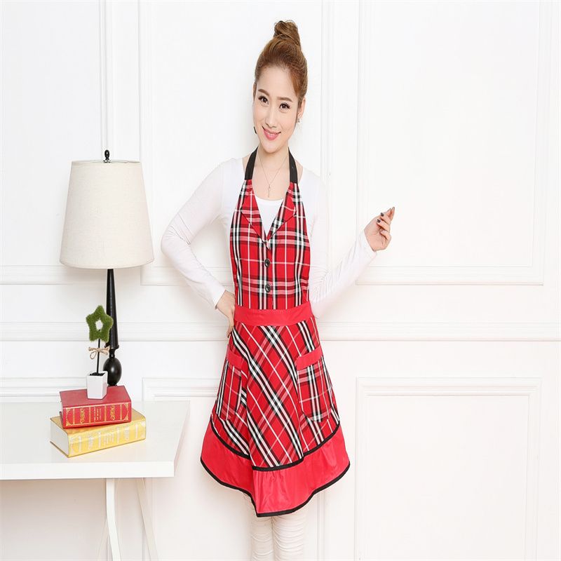 Odo Knitted Daily Necessities Long Short Sleeve Apron Overalls Baking Set Overalls 40