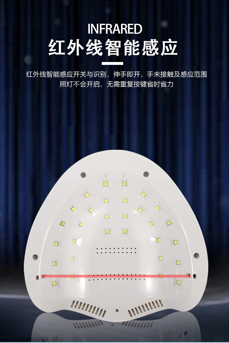 SUN H10 PLUS美甲灯118W大功率30颗双光源灯珠手提式LED显示屏详情4