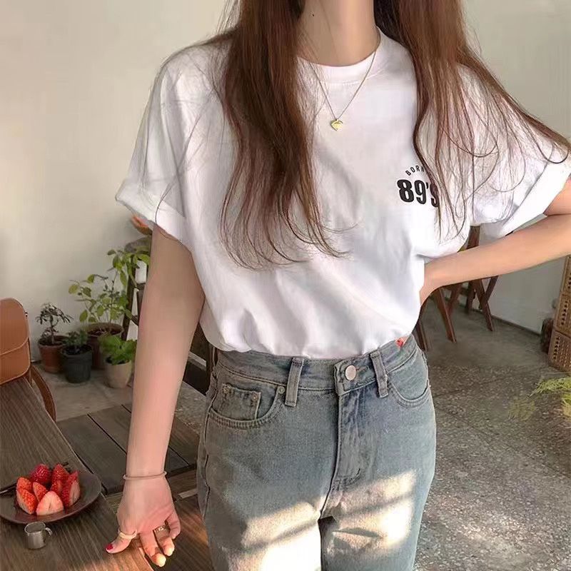European Design Sense Top Women 2021 Summer New Spring And Autumn High Waist Elastic Small Shirt Top Fashion Trend 84