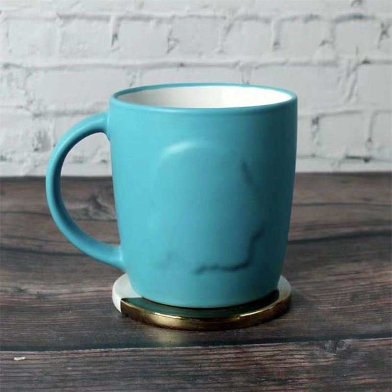 复古咖啡杯水杯陶瓷马克杯早餐牛奶杯办公室杯1