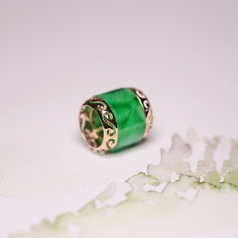 新宝丽D区三楼七街8148店翡翠路路通吊坠新宝丽043详情图2