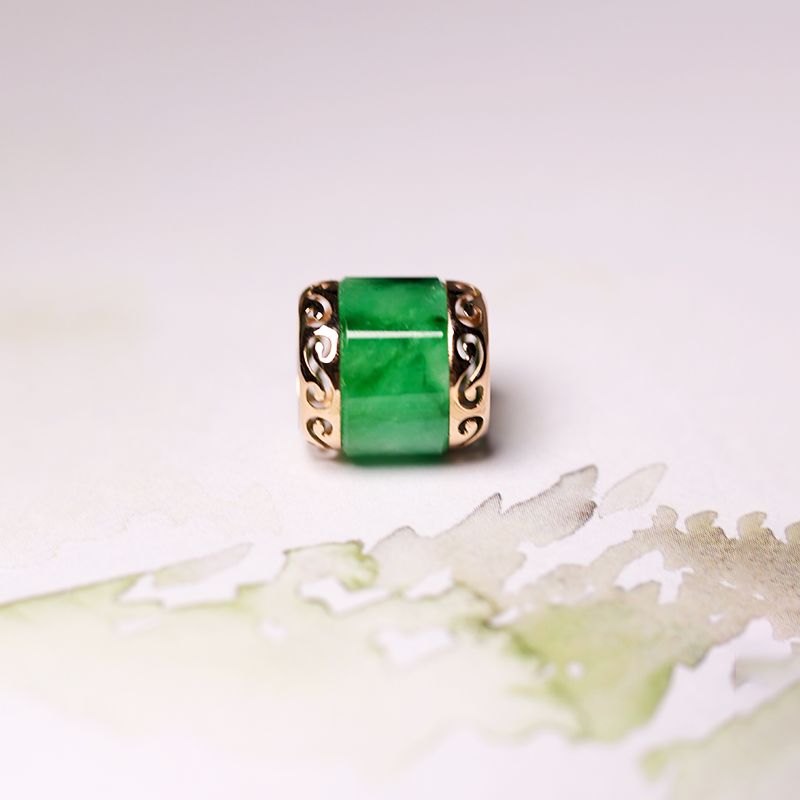 翡翠/翡翠路路通/路路通吊坠细节图