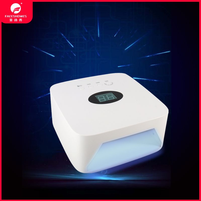 The newly upgraded battery nail lamp with 54W power, 30 LED beads, dual USB power supply and intelligent sensor nail lamp details Picture