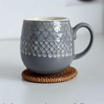 陶瓷杯子陶瓷创意马克杯大容量办公室咖啡杯家用早餐杯喝水杯3