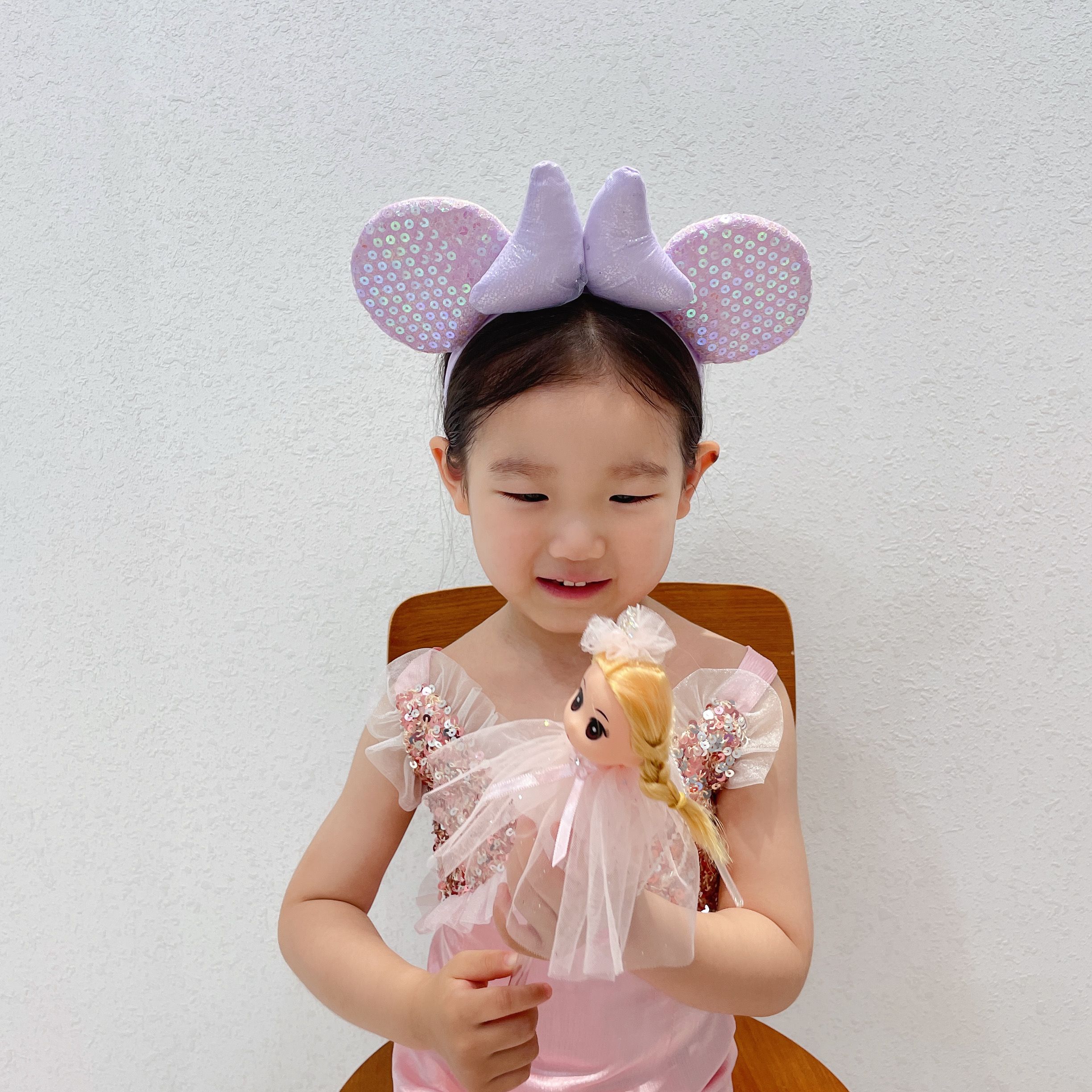 A versatile Chinese-style accessory for Hanfu that doesn't tangle hair - the Super cute series of three-dimensional knot round ear hair bands details Picture