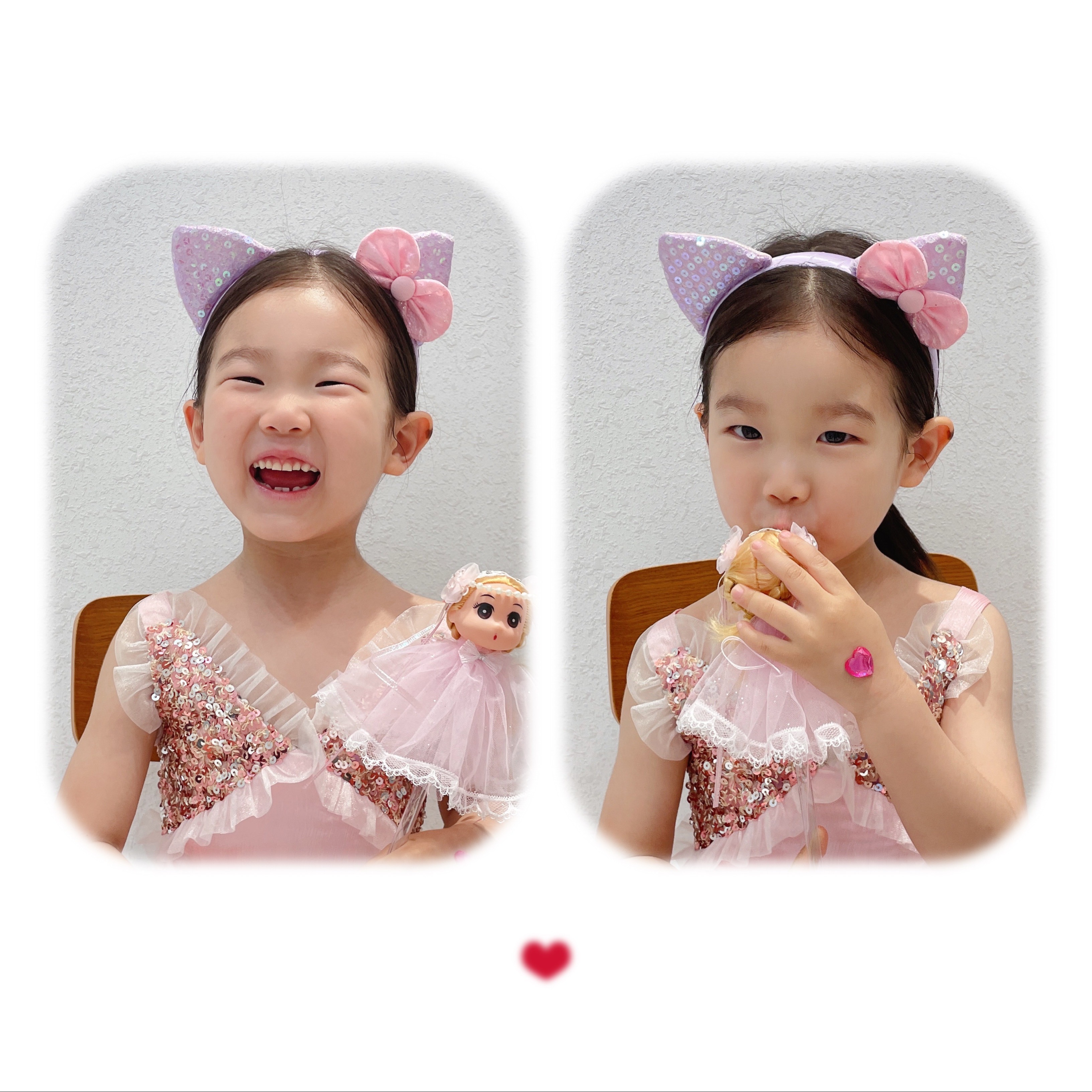 A versatile Chinese-style accessory for Hanfu without hair entanglement - the super cute series of round cat-ear hair bands detail image 4