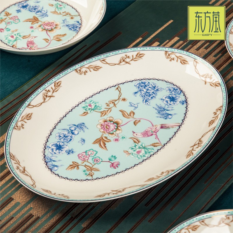 餐具套装中餐具陶瓷餐具套装骨瓷碗骨瓷碗盘碟套装后厨陶瓷家用陶瓷详情图6