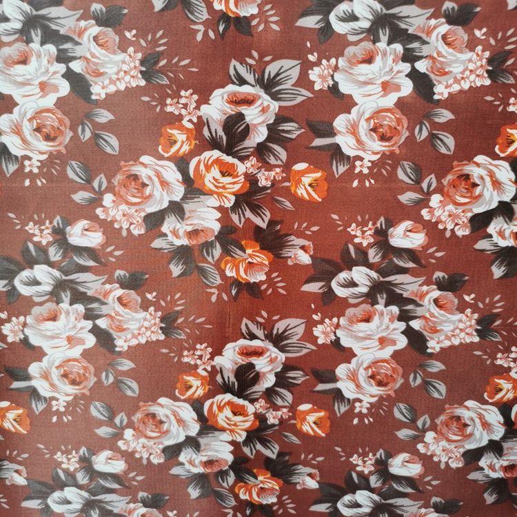 Color tinte estampado serie color tinte estampado moonflower 100% poliéster tejido en la parte inferior PVC espuma Application Scenario