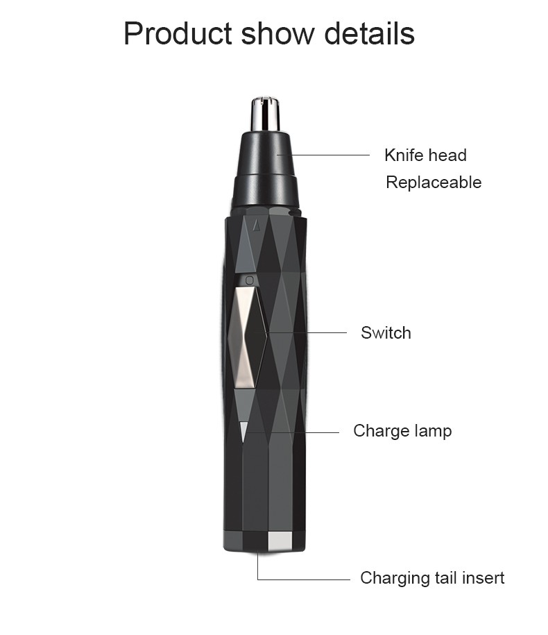 DALING-7016 Electric Nose Hair Trimmer Multi-functional Set Razor Nose Hair Trimmer Sideburns Wholesale detail image 10