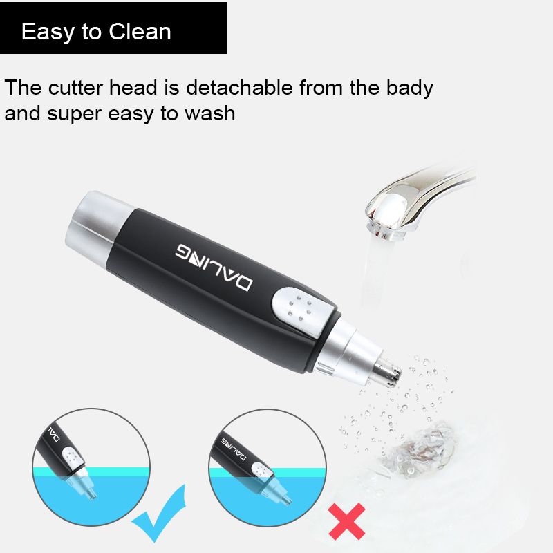 DALING-7005 Electric Nasal Hair trimmer, Nasal hair Trimmer, Eyebrow Nasal hair Cleaner, wholesale for export details Picture
