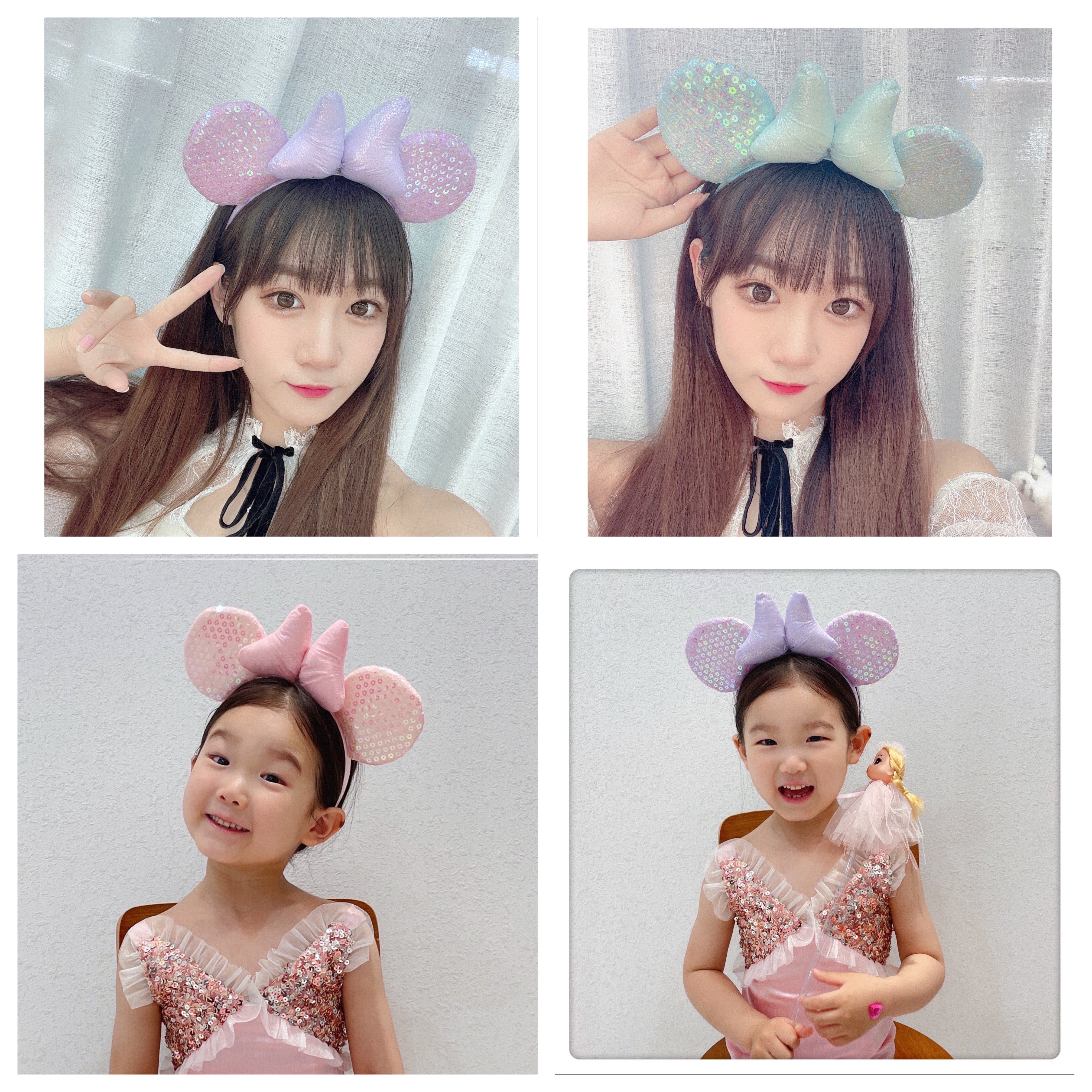 A versatile Chinese-style accessory for Hanfu that doesn't tangle hair - the Super cute series of three-dimensional knot round ear hair bands detail image 5