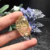The natural titanium rutile pendant of the bright color crystal jewelry measures 37.6 millimeters in length, 18.6 millimeters in width and 9.32 millimeters in thickness Item Picture
