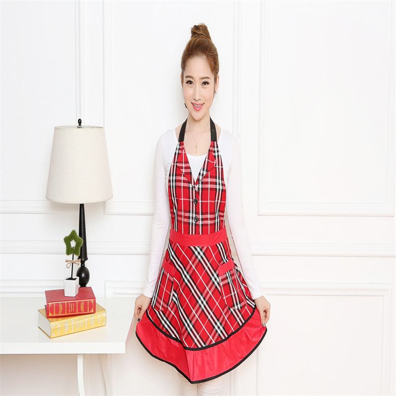 Odo Knitted Daily Necessities Long Short Sleeve Apron Overalls Baking Set Overalls 39