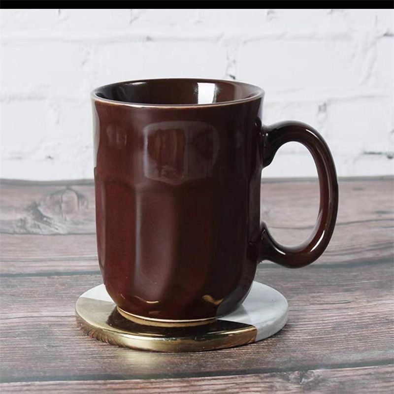陶瓷杯子陶瓷创意马克杯大容量办公室咖啡杯家用早餐杯喝水杯7