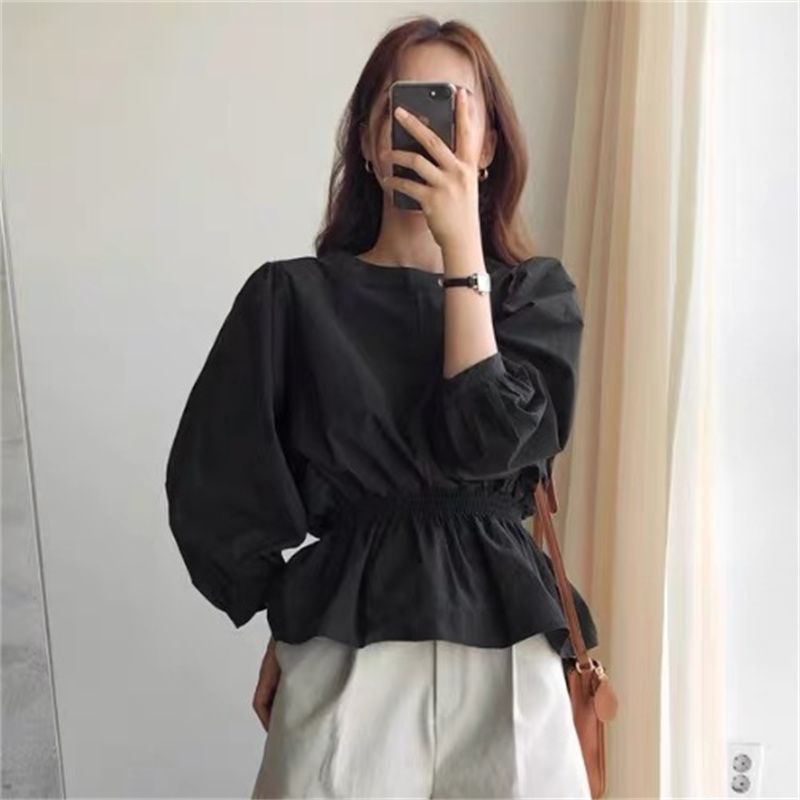 休闲时尚上衣外套女小个子春秋2021新款设计感小众别致上衣142