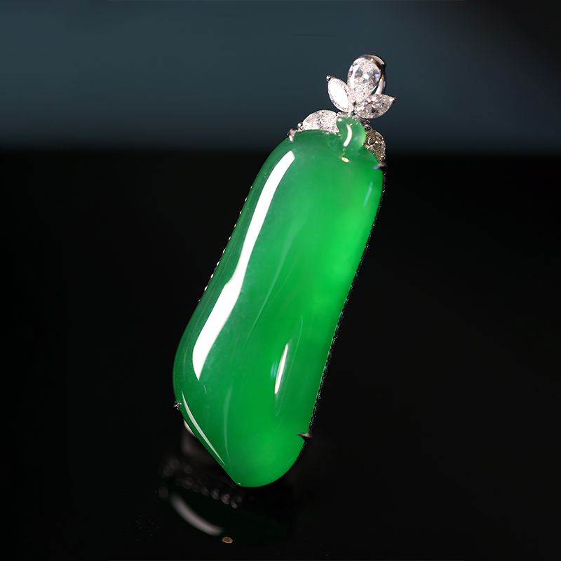 翡翠/翡翠福瓜吊坠/翡翠吊坠产品图