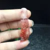 Bright color crystal jewelry natural gold strawberry crystal pendant necklace pendant accessory Item Picture
