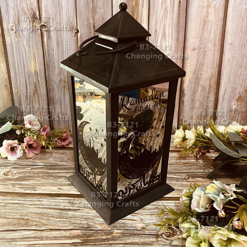 Ramadan ten thousand Christmas lantern antique kerosene flame plastic creative decoration process electronic candle stall goods import cross border approval trembling sonic boom wedding road lead LED lantern soft decoration prop fireplace 208 full figure