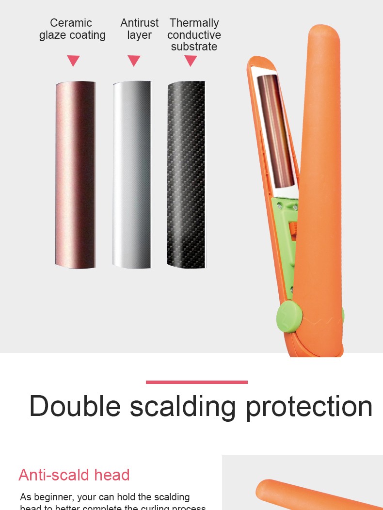 DALING-5010 Women's Hair Curler, Plug-in Women's hair curler, Hair Salon, bangs wholesale Cross-border detail image 7
