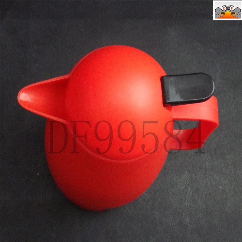 DF99584 红色热水壶 企鹅家用保温壶热水瓶玻璃内胆水壶家用暖瓶水瓶隔热真空胆壶DF Trading House详情1