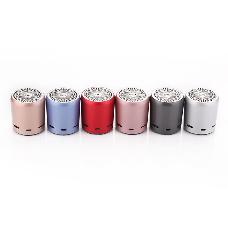 The EWA Sound for Love A107s Bluetooth speaker is a metal mini TWS series wireless small steel cannon waterproof subwoofer
