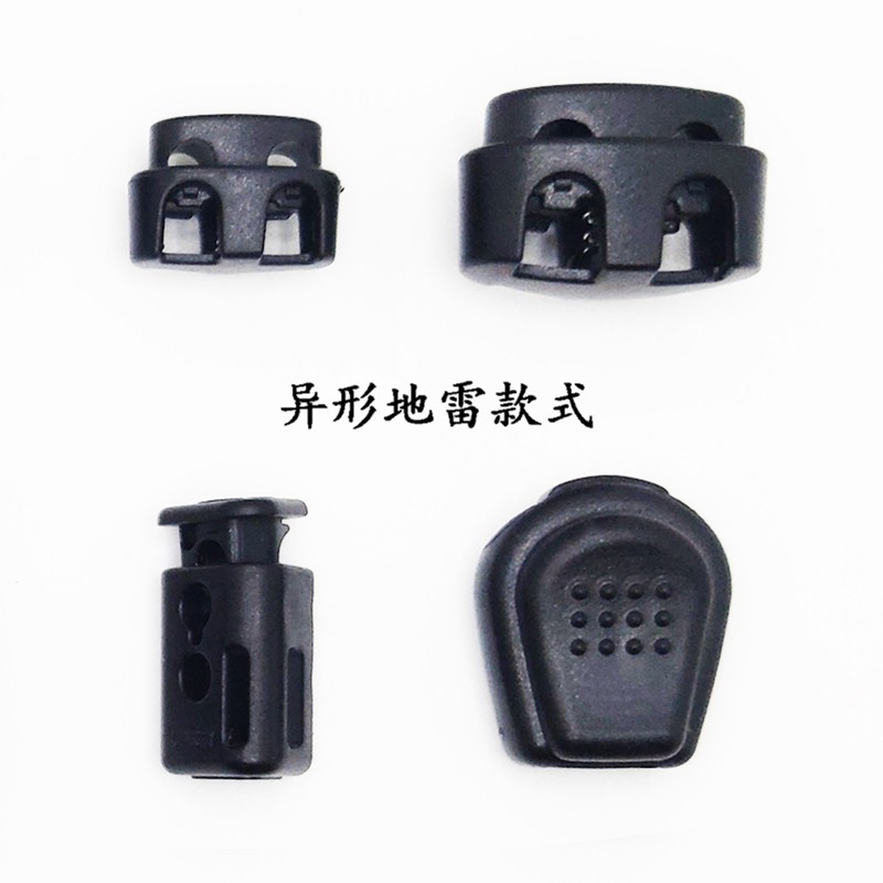 Large round spring buckle, small round adjustment buckle, irregular-shaped tightness snap, made of environmentally friendly material detail image 5