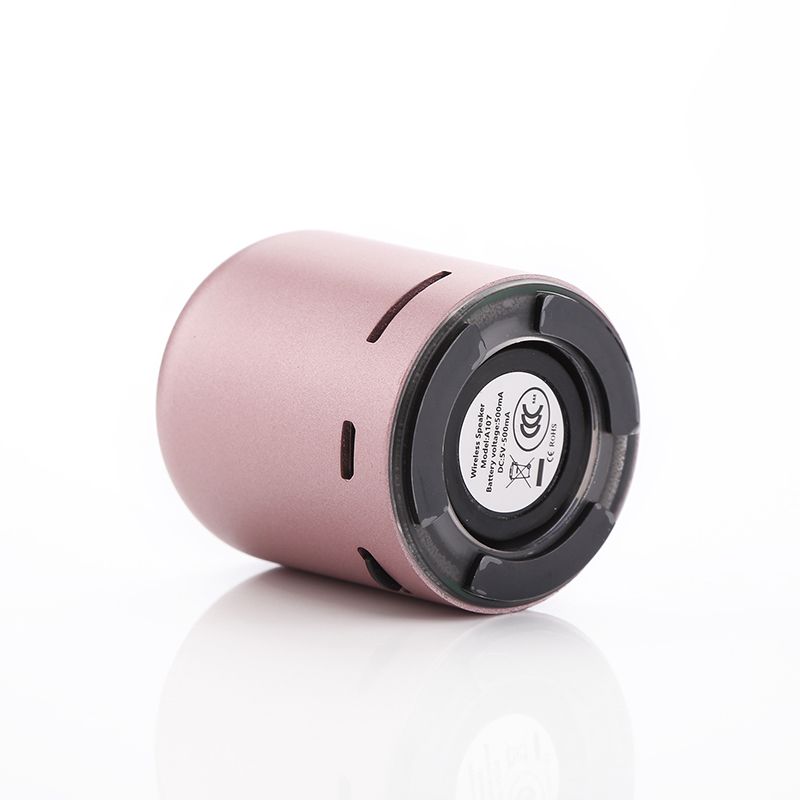 The EWA Sound for Love A107s Bluetooth speaker is a metal mini TWS series wireless small steel cannon waterproof subwoofer Specification image